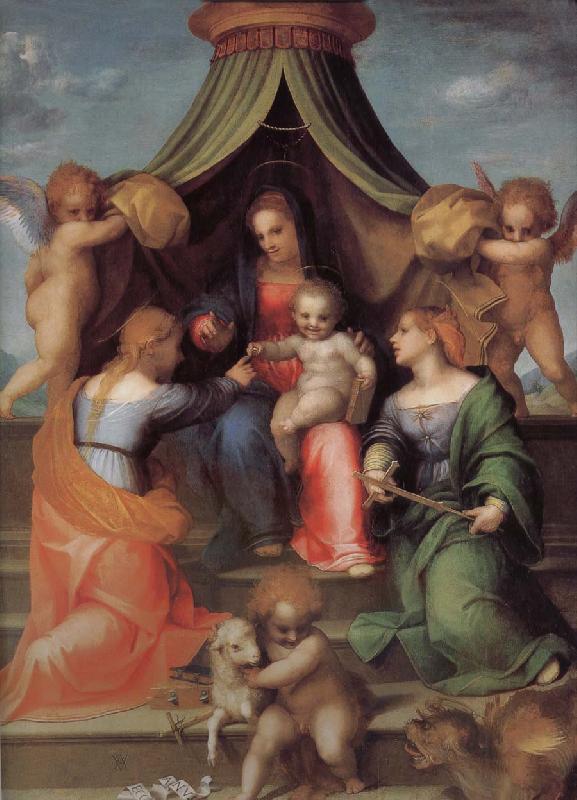 Andrea del Sarto Christ of Kisalin-s wedding Germany oil painting art